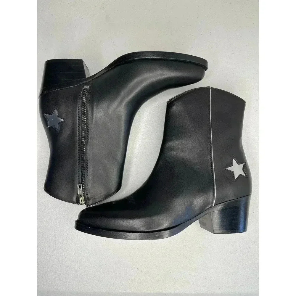 Thursday Country Star Black Boot Size 5 New